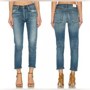 Citizens of Humanity Liya High Rise Ankle Straight Jean Fade Out 30 NWT